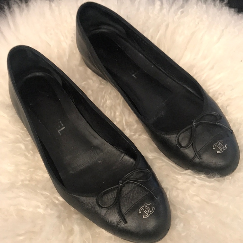 Chanel classic ballerina flats
